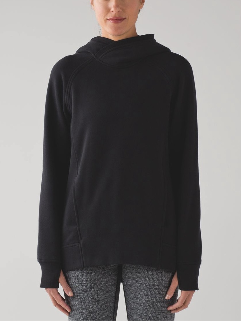 Lululemon - Fleece Please Black Hoodie Pullover